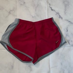 Nike pink shorts